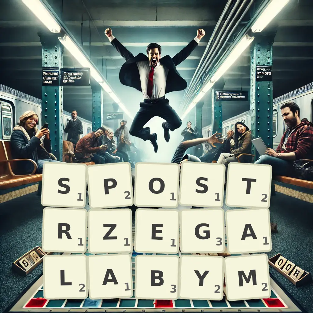 Słowa z liter SPOSTRZEGAŁABYM