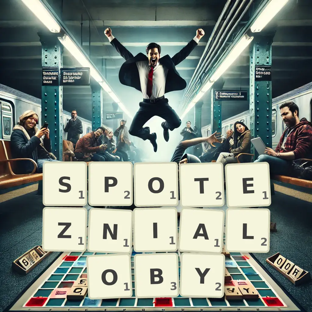 Słowa z liter SPOTĘŻNIAŁOBY