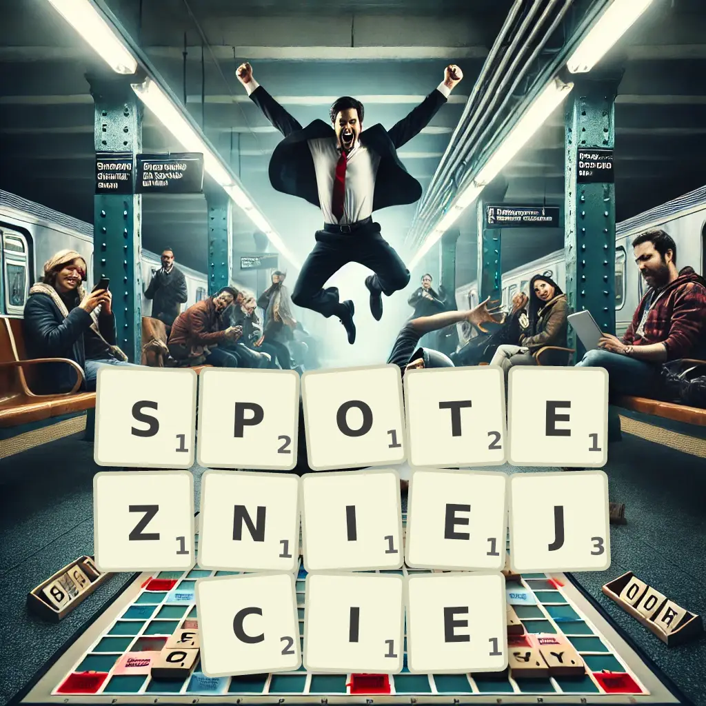Słowa z liter SPOTĘŻNIEJCIE