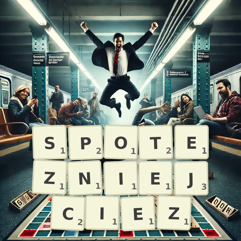 Słowa z liter SPOTĘŻNIEJCIEŻ