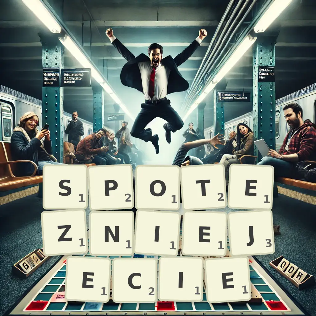 Słowa z liter SPOTĘŻNIEJECIE