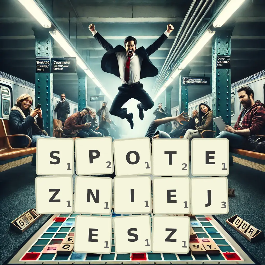 Słowa z liter SPOTĘŻNIEJESZ