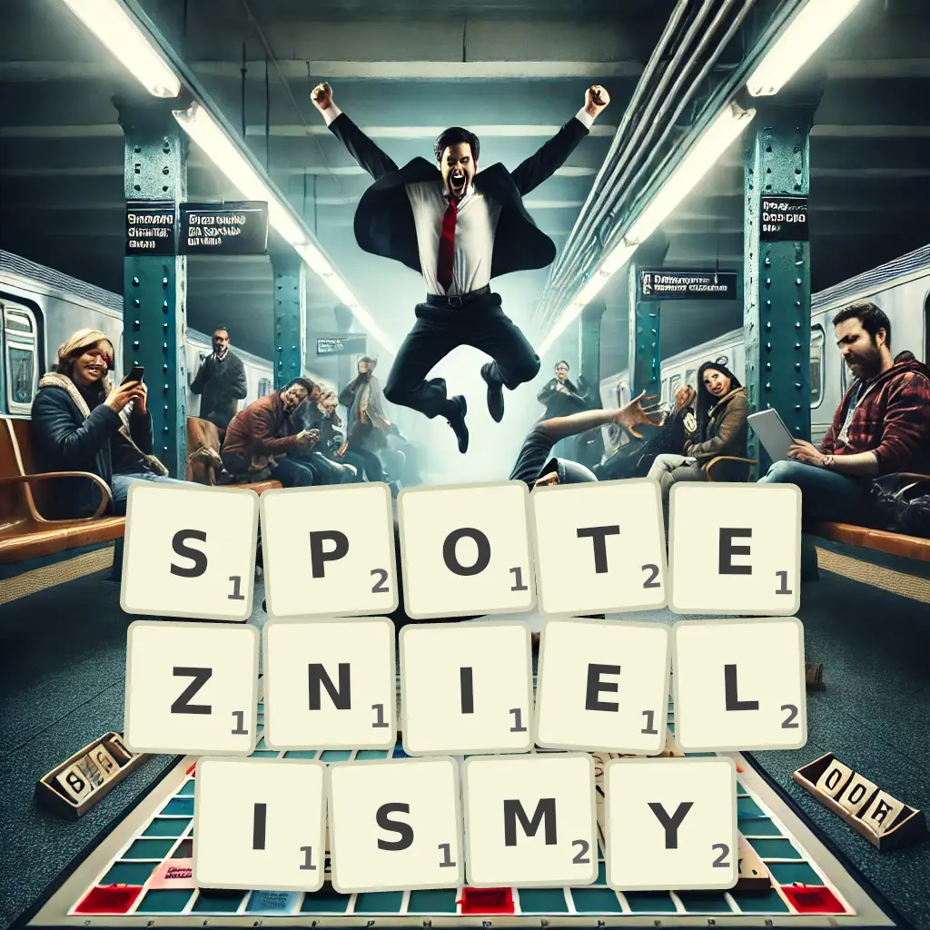 Słowa z liter SPOTĘŻNIELIŚMY