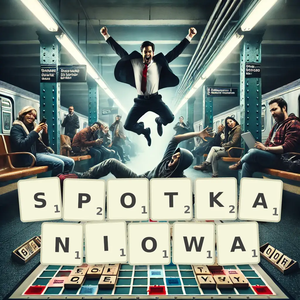 Słowa z liter SPOTKANIOWĄ