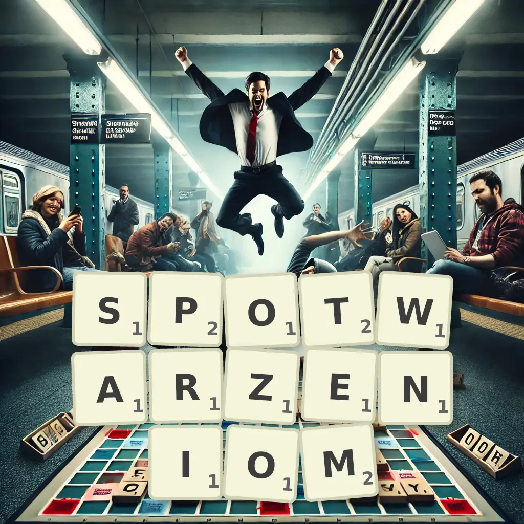 Słowa z liter SPOTWARZENIOM
