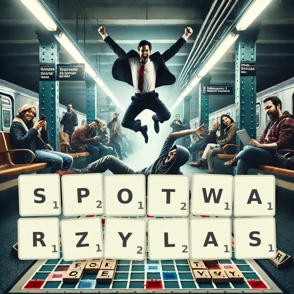 Słowa z liter SPOTWARZYŁAŚ