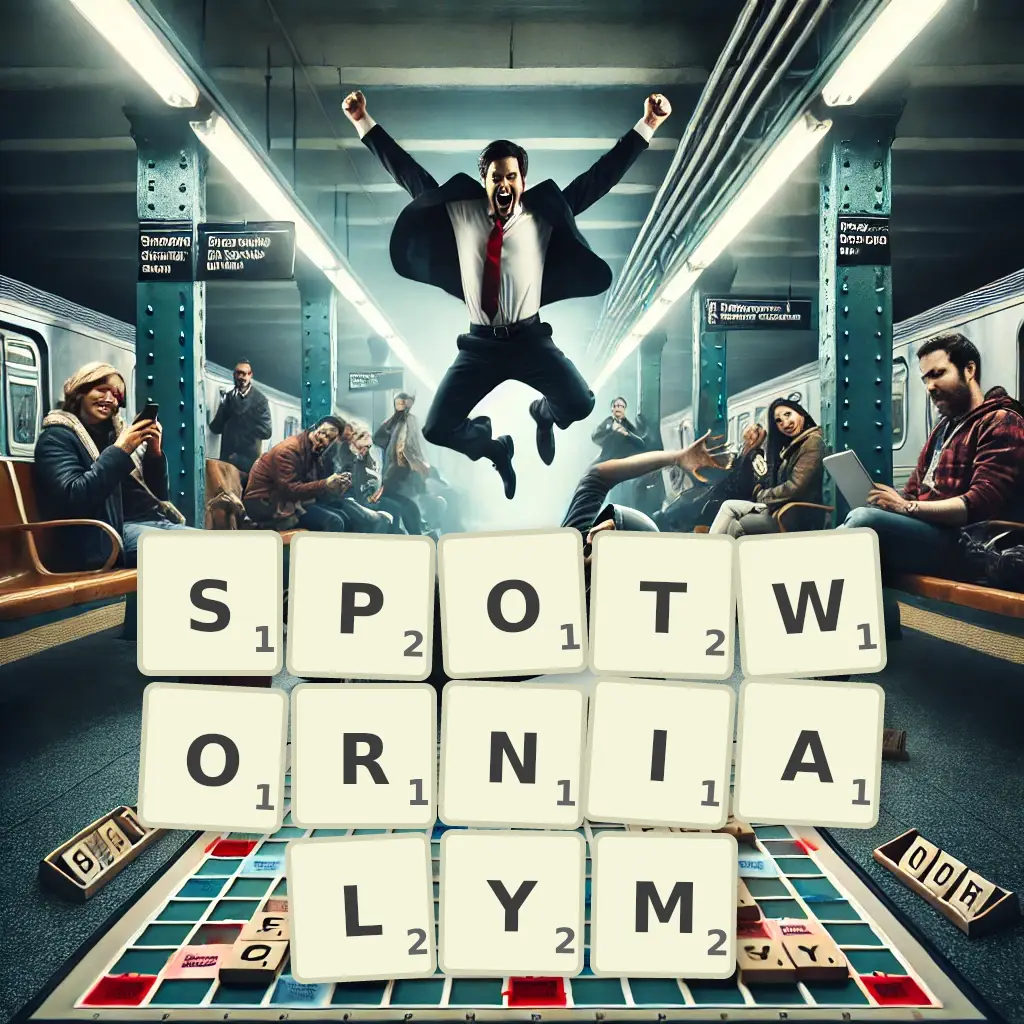 Słowa z liter SPOTWORNIAŁYM