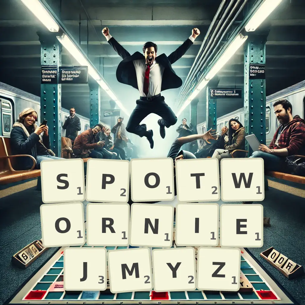 Słowa z liter SPOTWORNIEJMYŻ