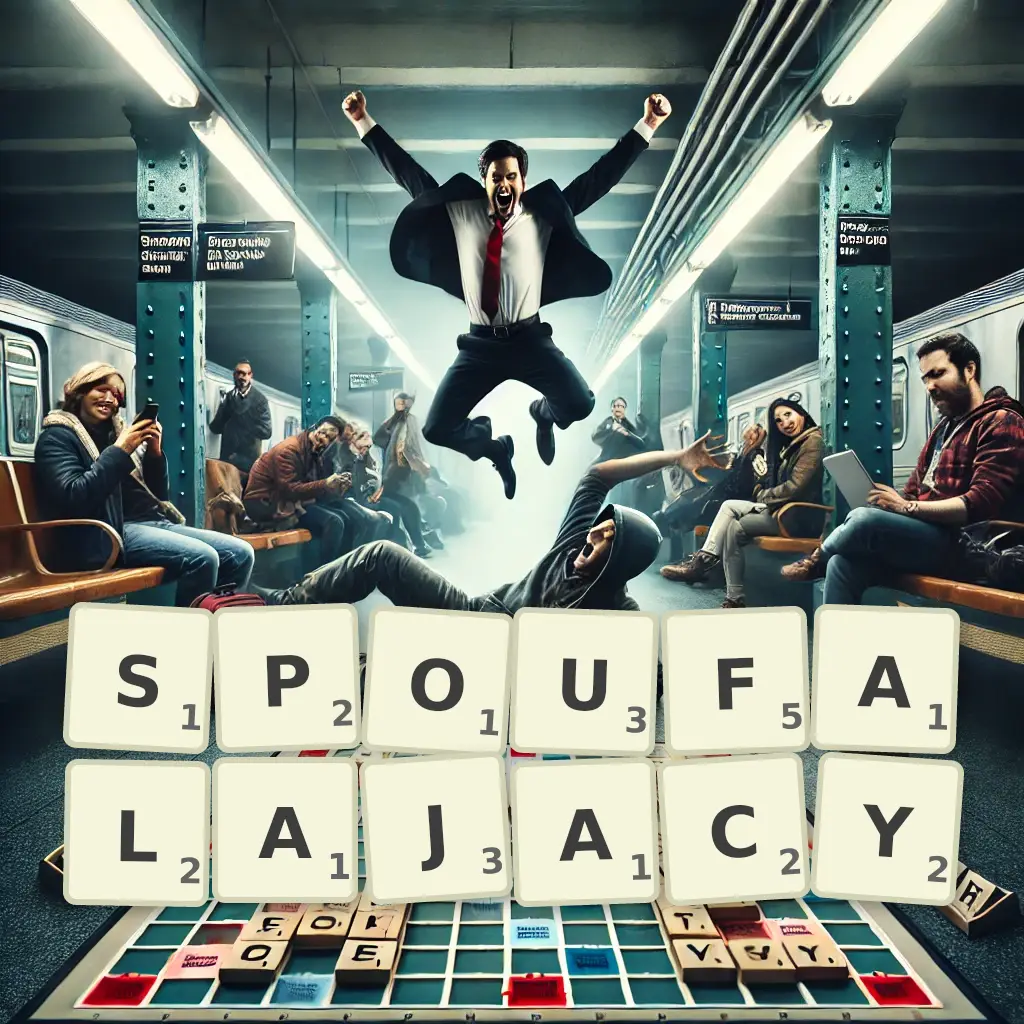 Słowa z liter SPOUFALAJĄCY