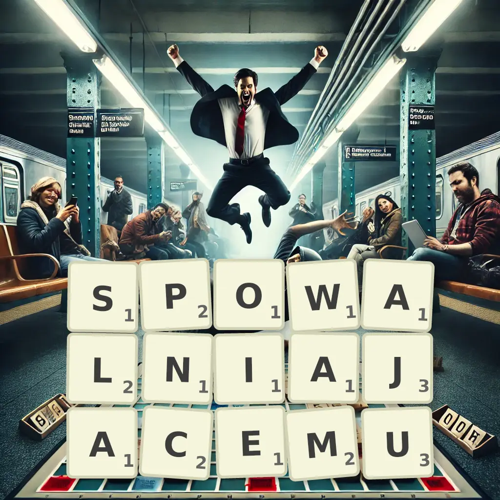 Słowa z liter SPOWALNIAJĄCEMU