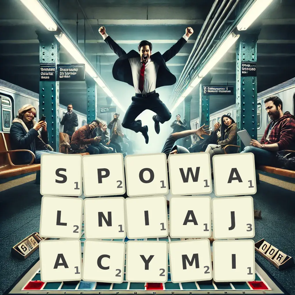 Słowa z liter SPOWALNIAJĄCYMI