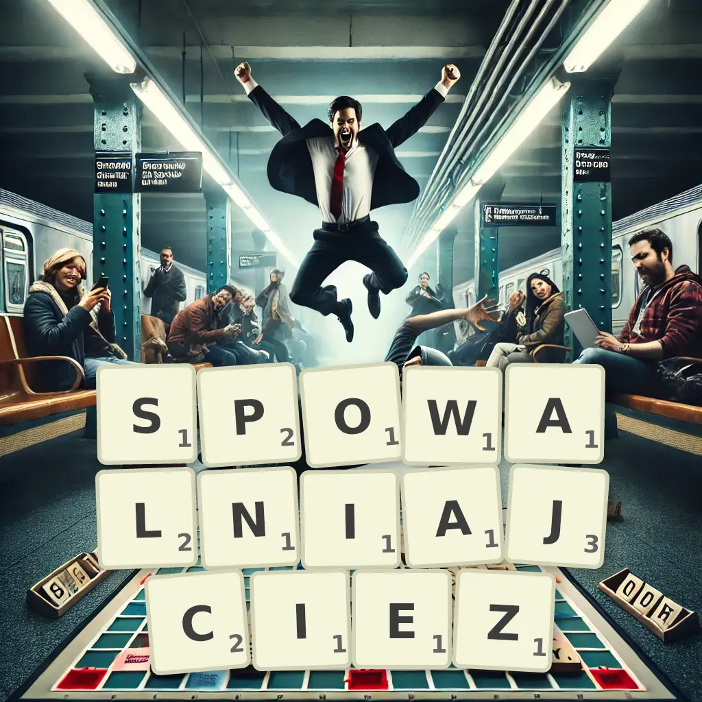 Słowa z liter SPOWALNIAJCIEŻ
