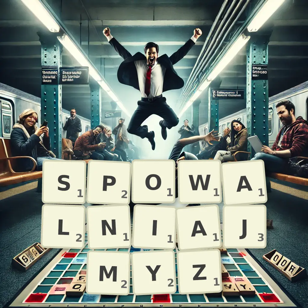 Słowa z liter SPOWALNIAJMYŻ
