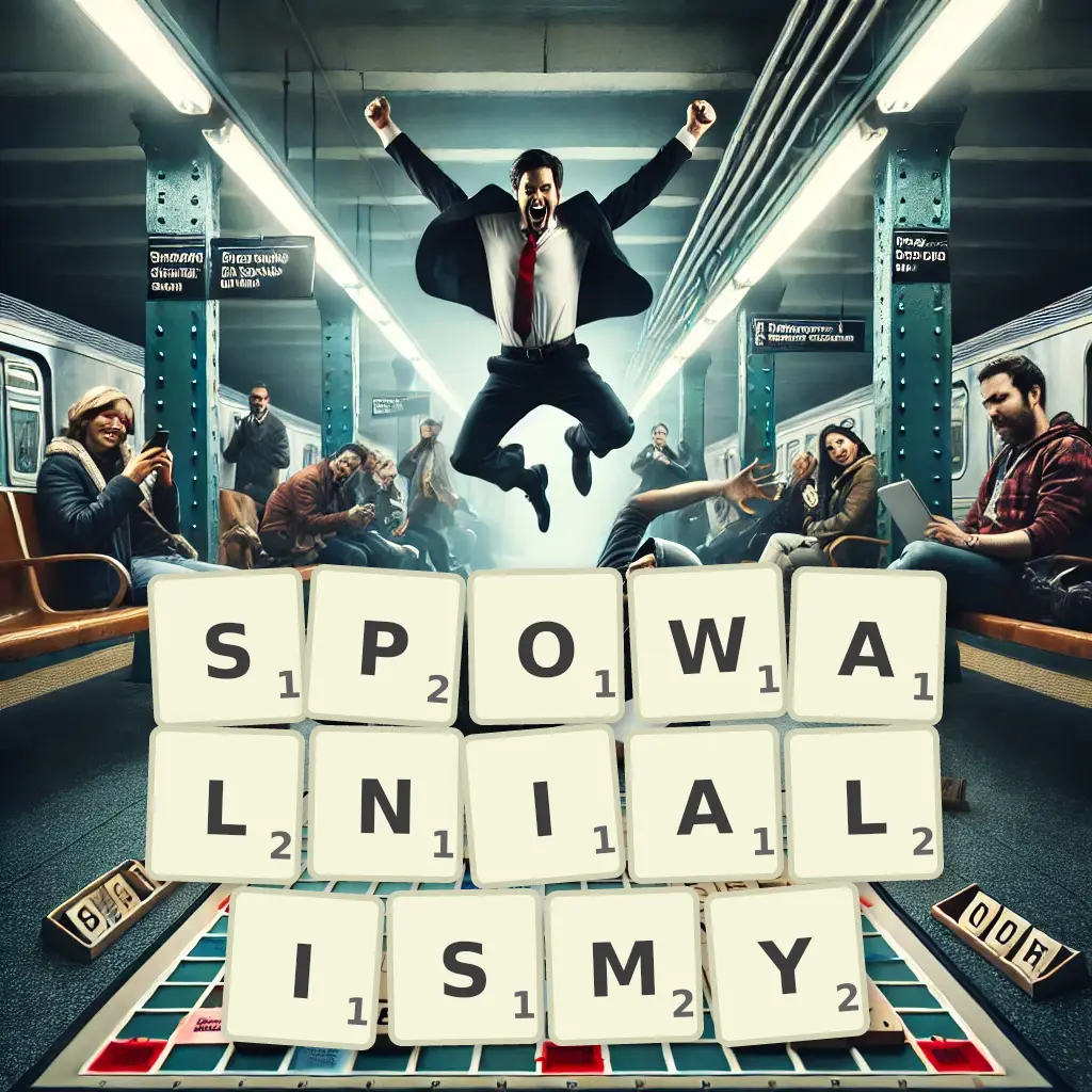 Słowa z liter SPOWALNIALIŚMY