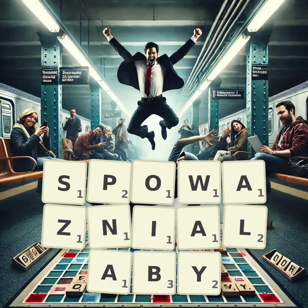 Słowa z liter SPOWAŻNIAŁABY
