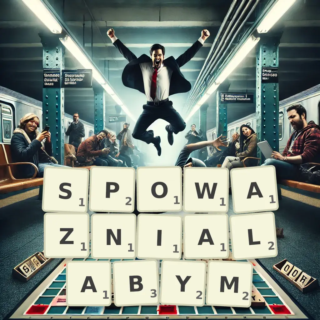 Słowa z liter SPOWAŻNIAŁABYM