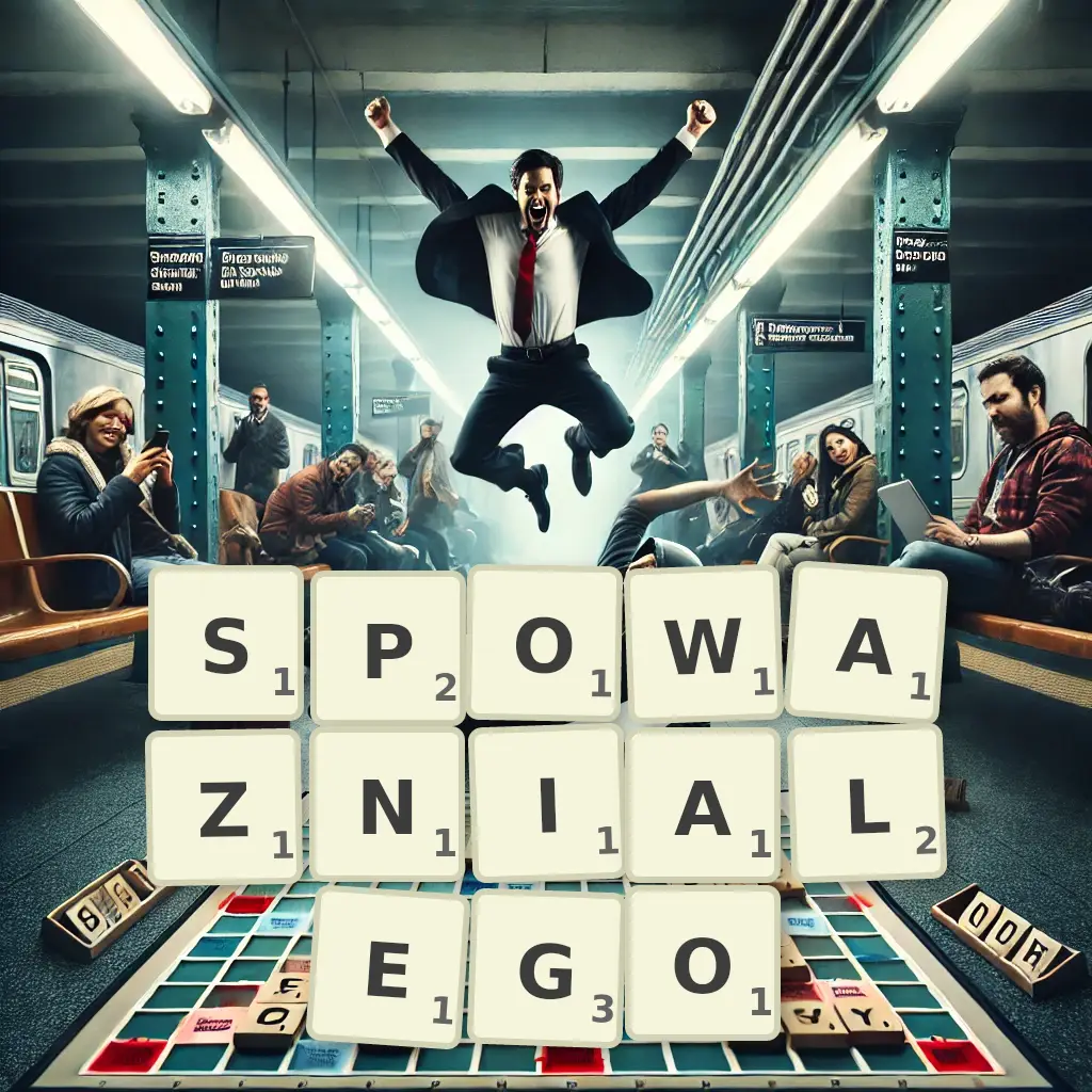 Słowa z liter SPOWAŻNIAŁEGO
