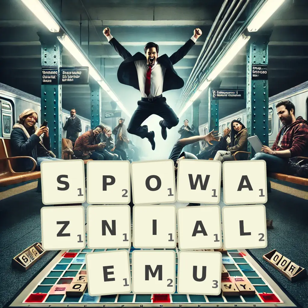 Słowa z liter SPOWAŻNIAŁEMU