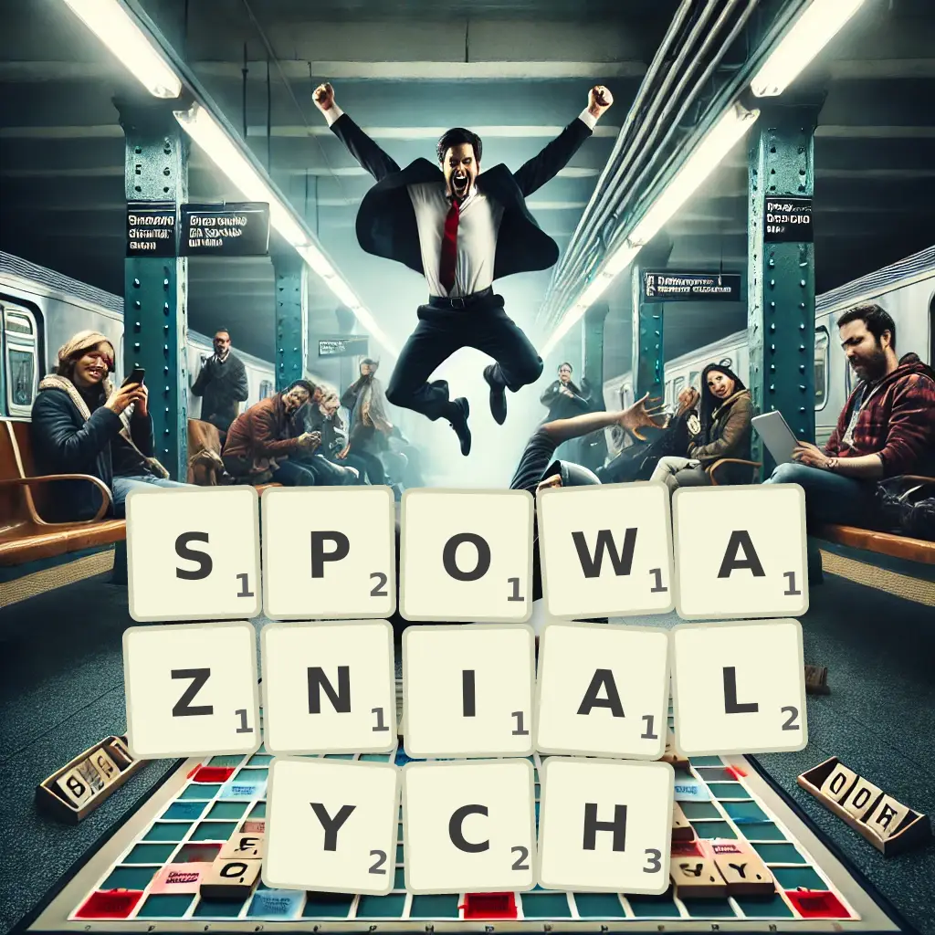 Lista słów z liter SPOWAŻNIAŁYCH Słowa z liter SPOWAŻNIAŁYCH