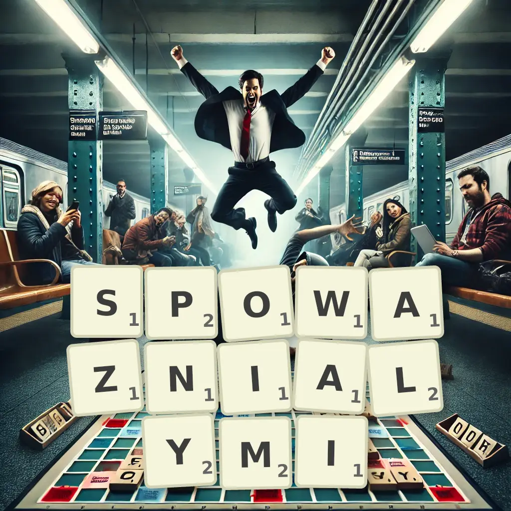 Lista słów z liter SPOWAŻNIAŁYMI Słowa z liter SPOWAŻNIAŁYMI