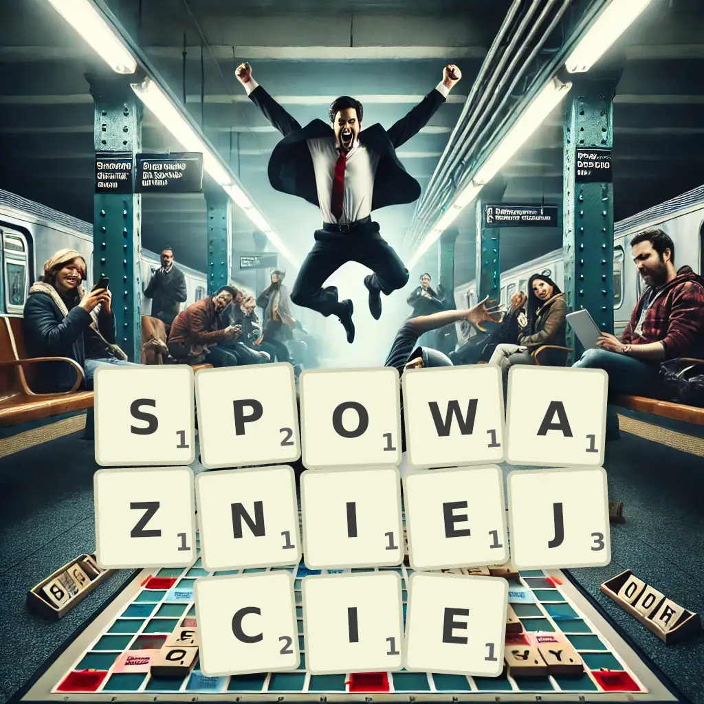 Słowa z liter SPOWAŻNIEJCIE