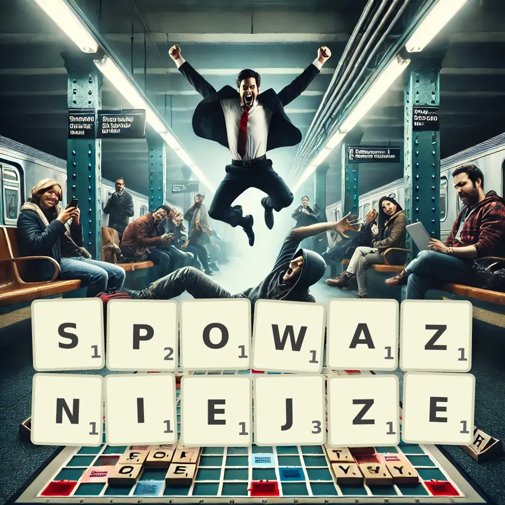 Słowa z liter SPOWAŻNIEJŻE