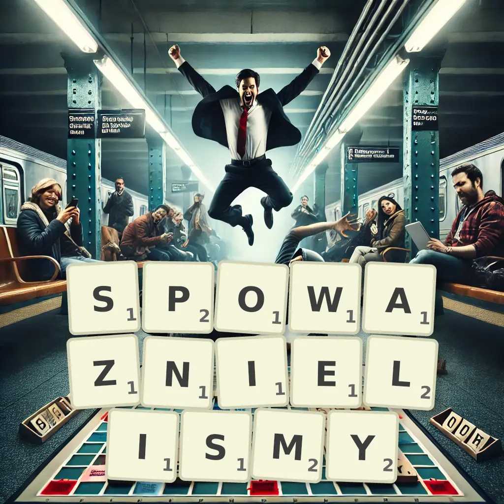 Słowa z liter SPOWAŻNIELIŚMY