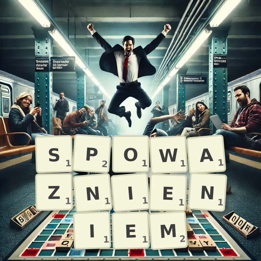 Lista słów z liter SPOWAŻNIENIEM Słowa z liter SPOWAŻNIENIEM