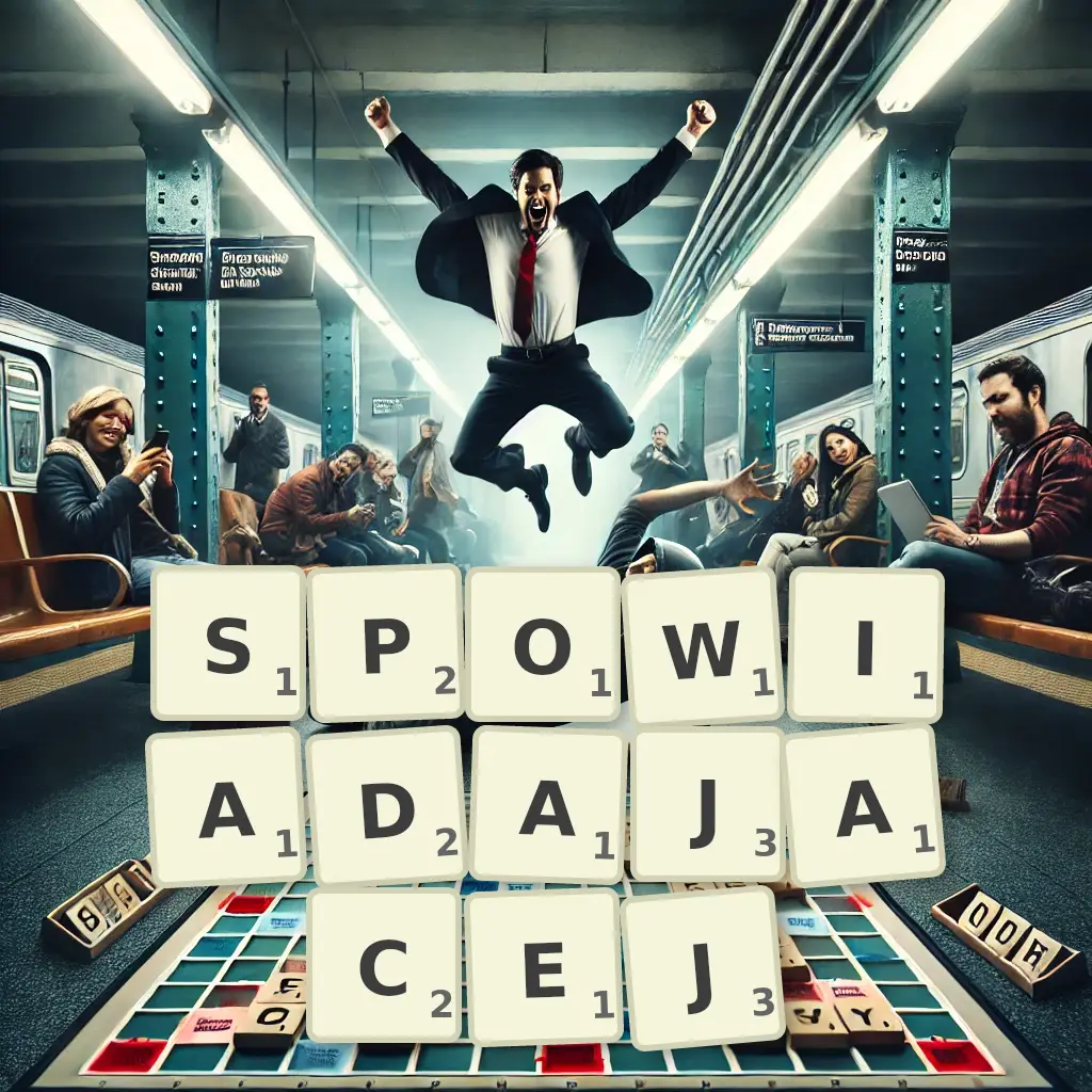 Słowa z liter SPOWIADAJĄCEJ