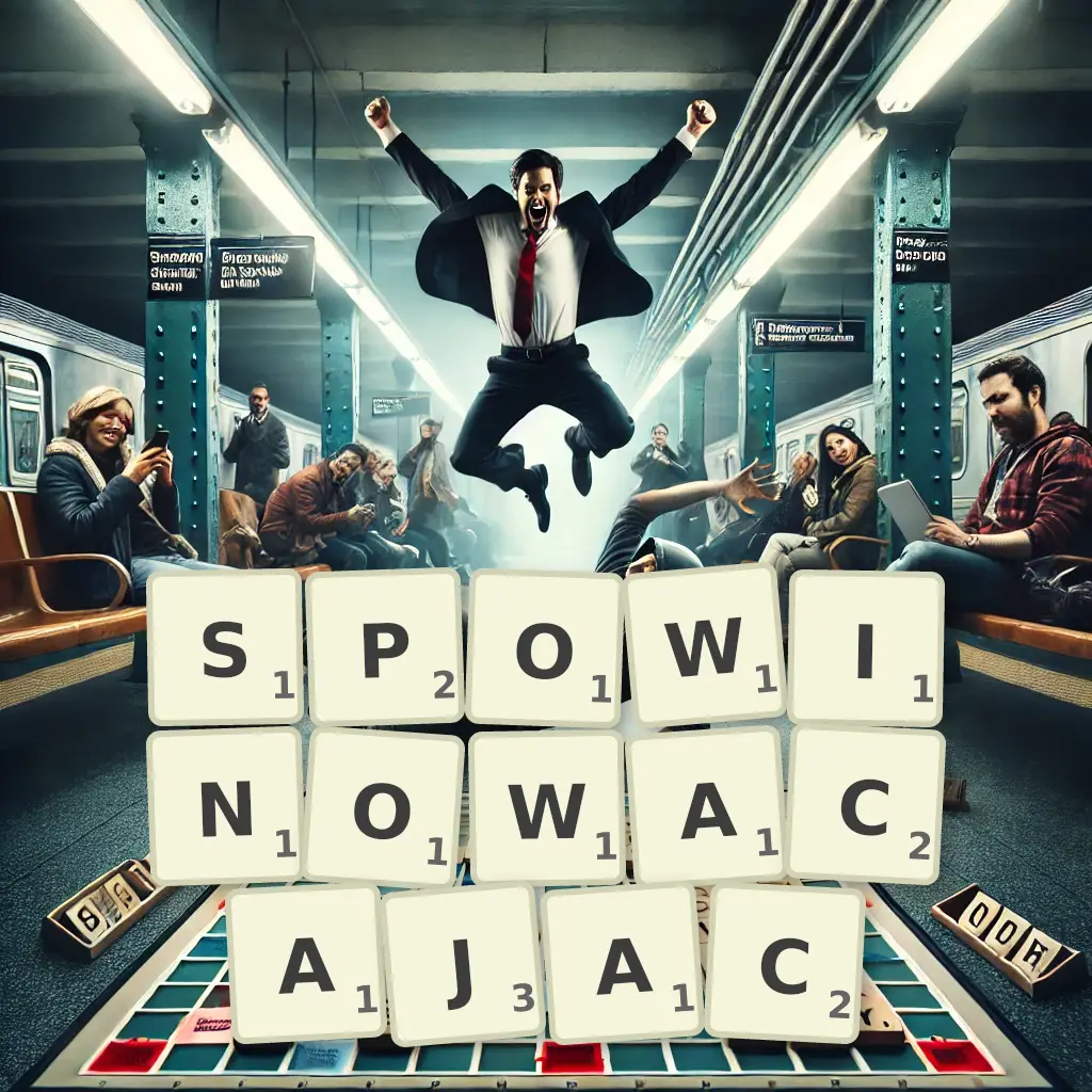 Słowa z liter SPOWINOWACAJĄC