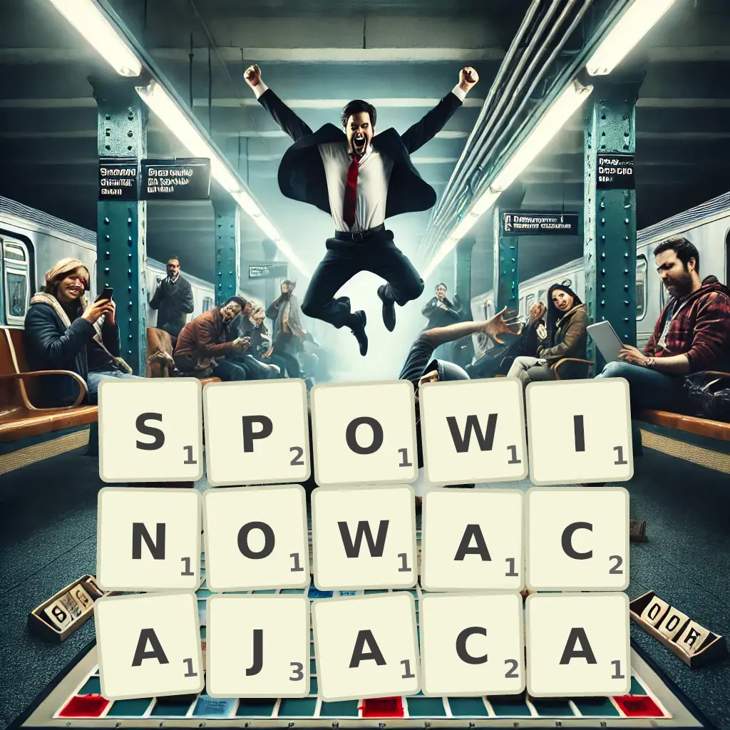 Słowa z liter SPOWINOWACAJĄCĄ