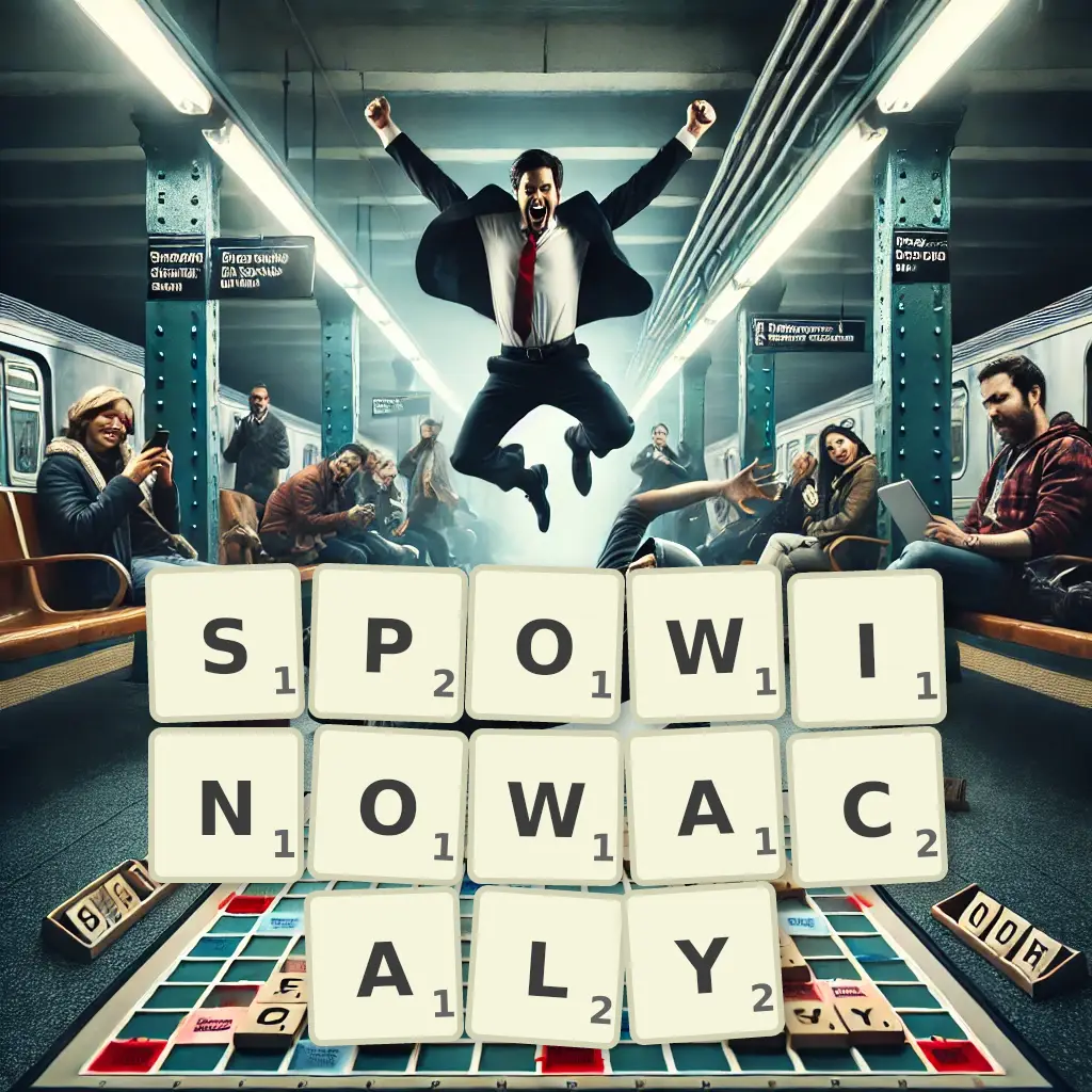 Słowa z liter SPOWINOWACAŁY