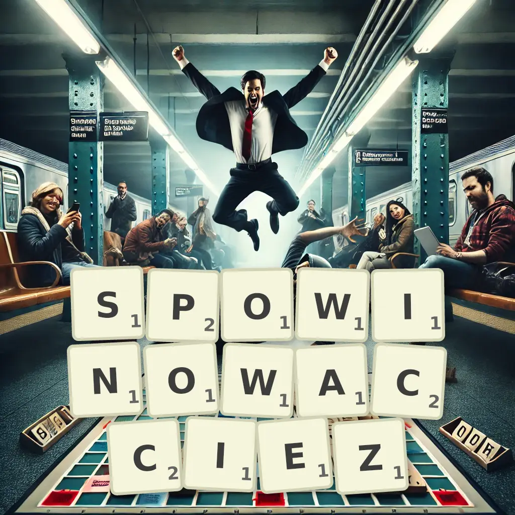 Słowa z liter SPOWINOWAĆCIEŻ