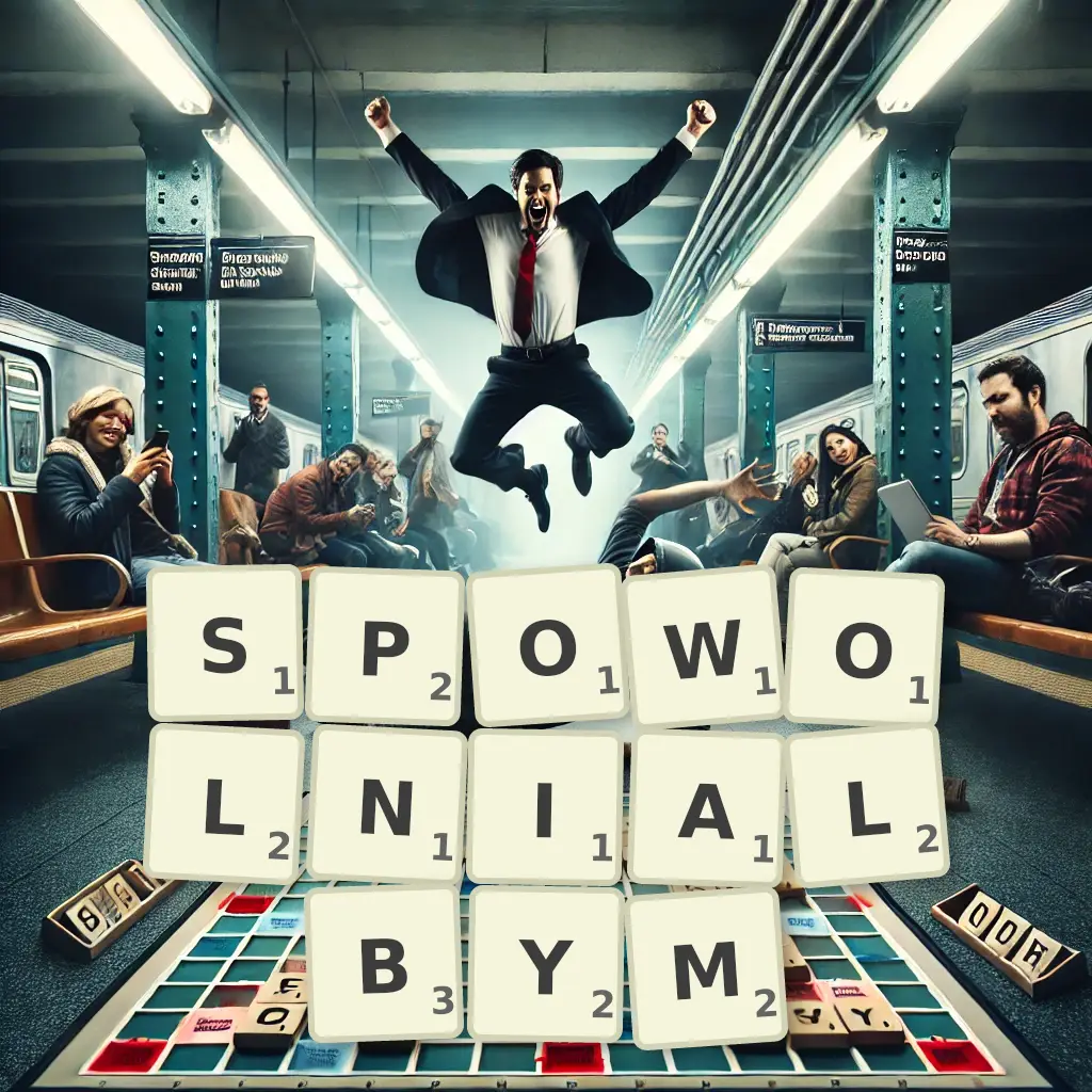 Słowa z liter SPOWOLNIAŁBYM