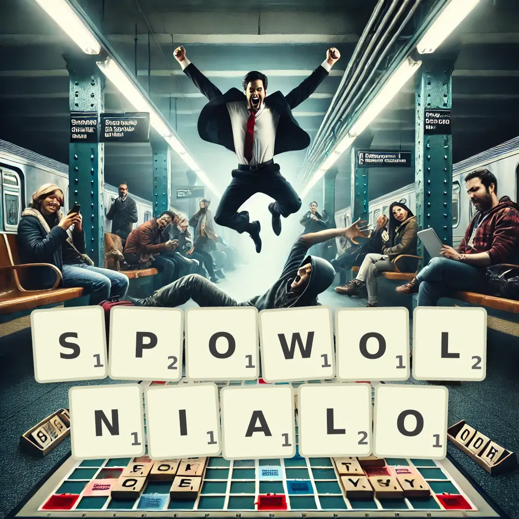 Słowa z liter SPOWOLNIAŁO