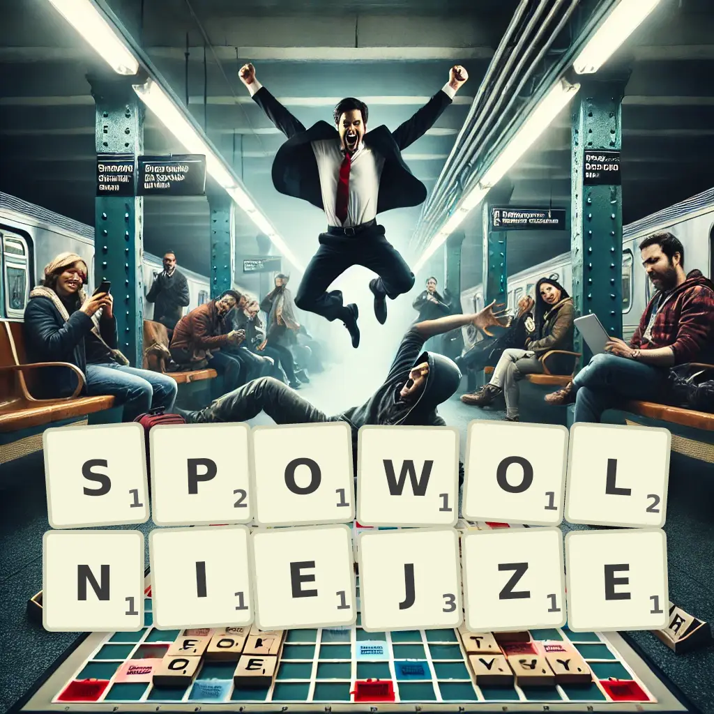 Słowa z liter SPOWOLNIEJŻE
