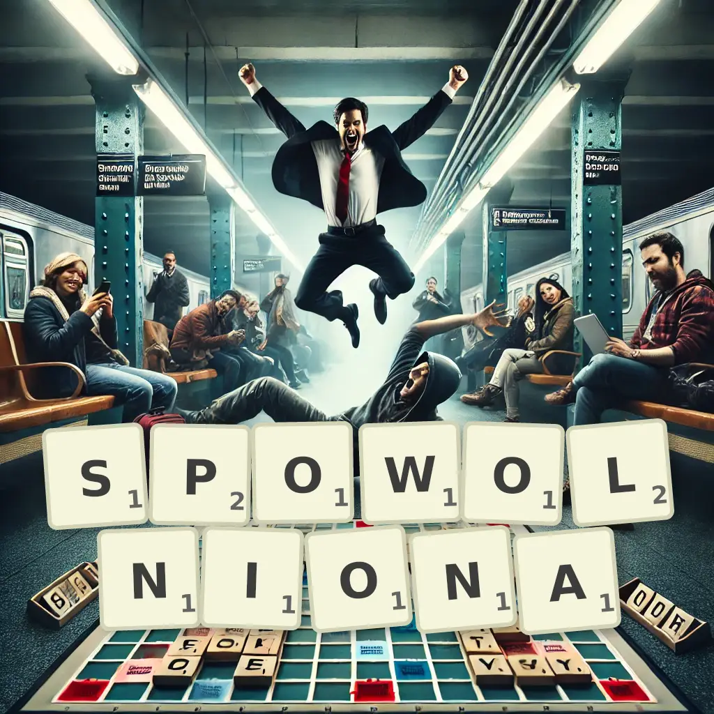 Słowa z liter SPOWOLNIONĄ