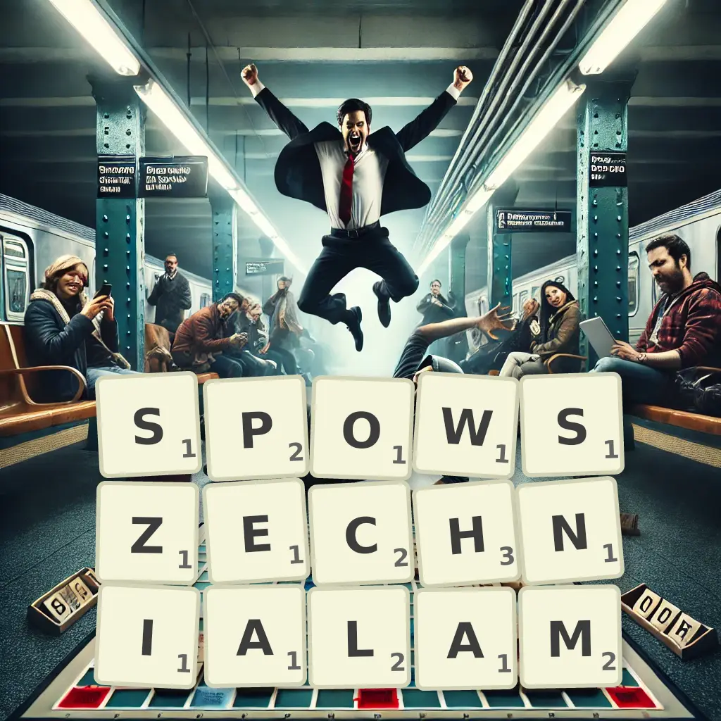 Słowa z liter SPOWSZECHNIAŁAM