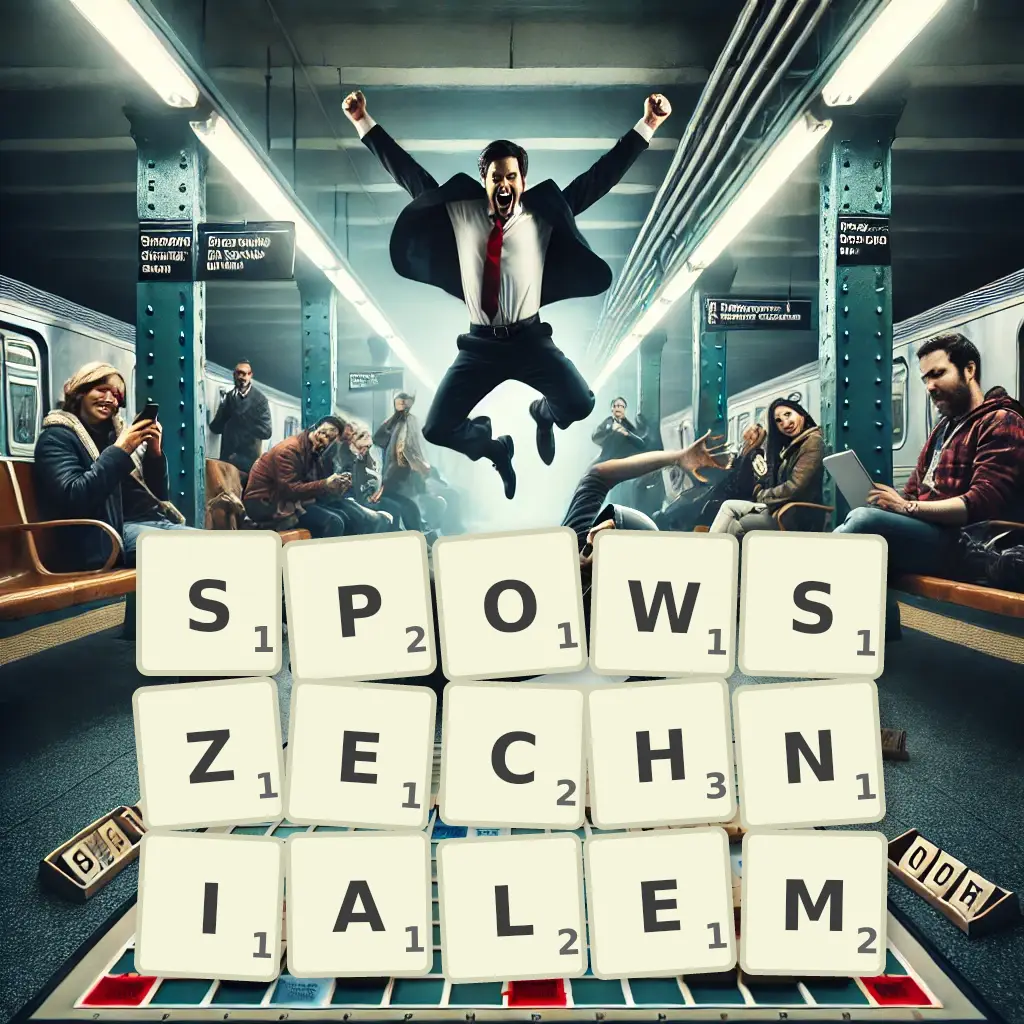 Słowa z liter SPOWSZECHNIAŁEM