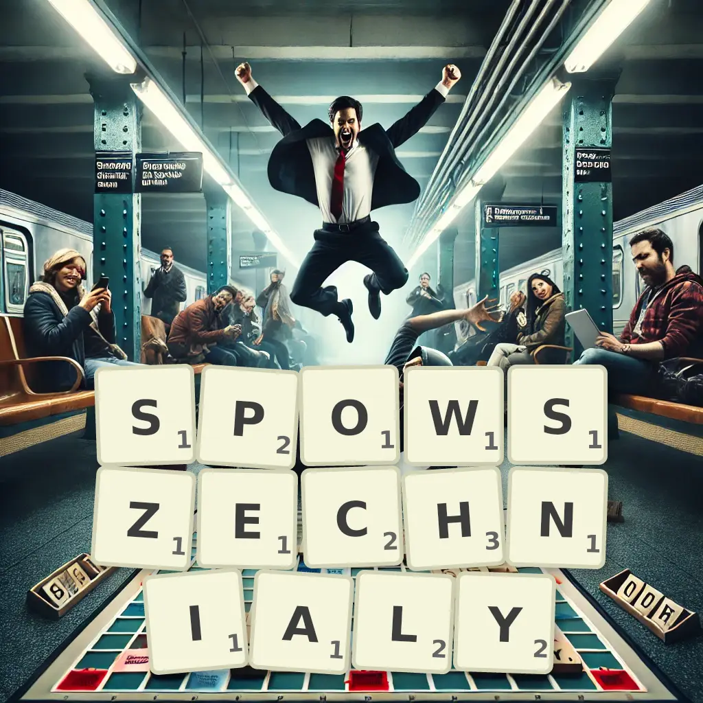 Słowa z liter SPOWSZECHNIAŁY