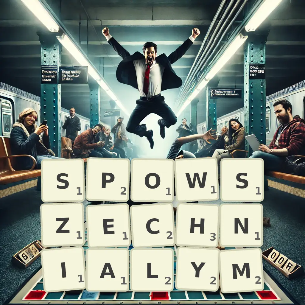 Słowa z liter SPOWSZECHNIAŁYM