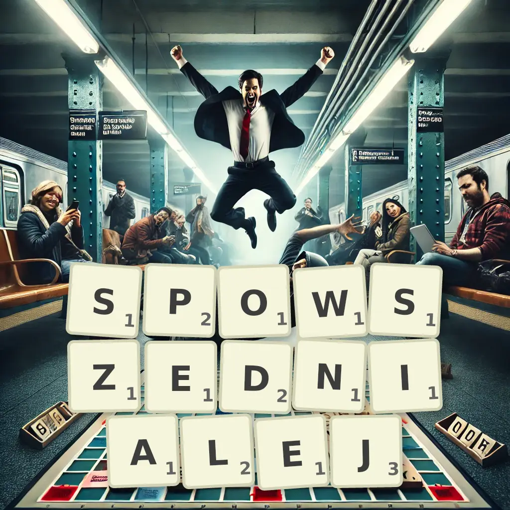 Słowa z liter SPOWSZEDNIAŁEJ