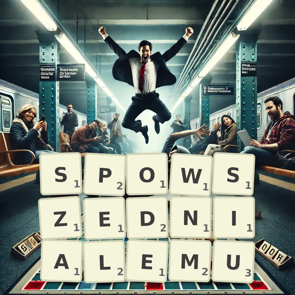 Słowa z liter SPOWSZEDNIAŁEMU