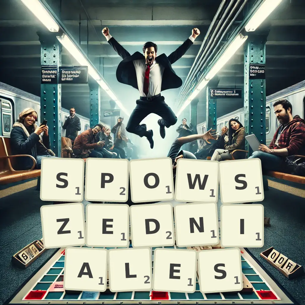Słowa z liter SPOWSZEDNIAŁEŚ