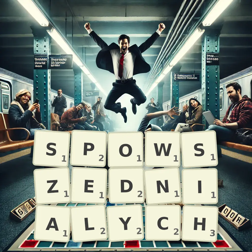 Słowa z liter SPOWSZEDNIAŁYCH