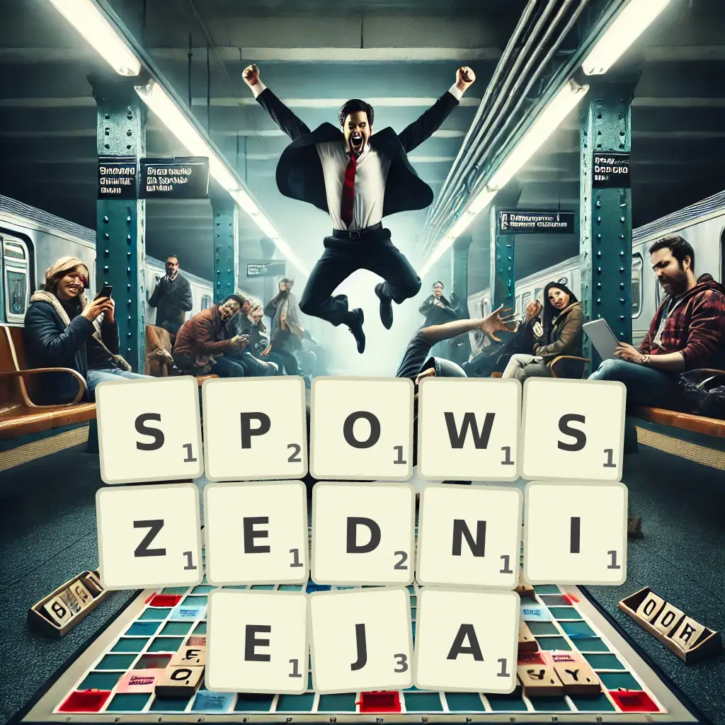 Słowa z liter SPOWSZEDNIEJĄ