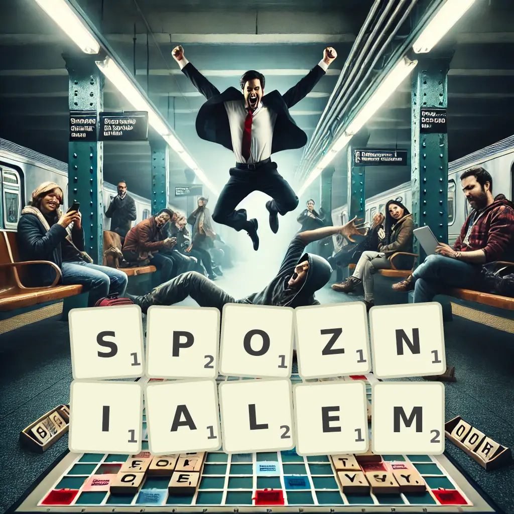 Słowa z liter SPÓŹNIAŁEM