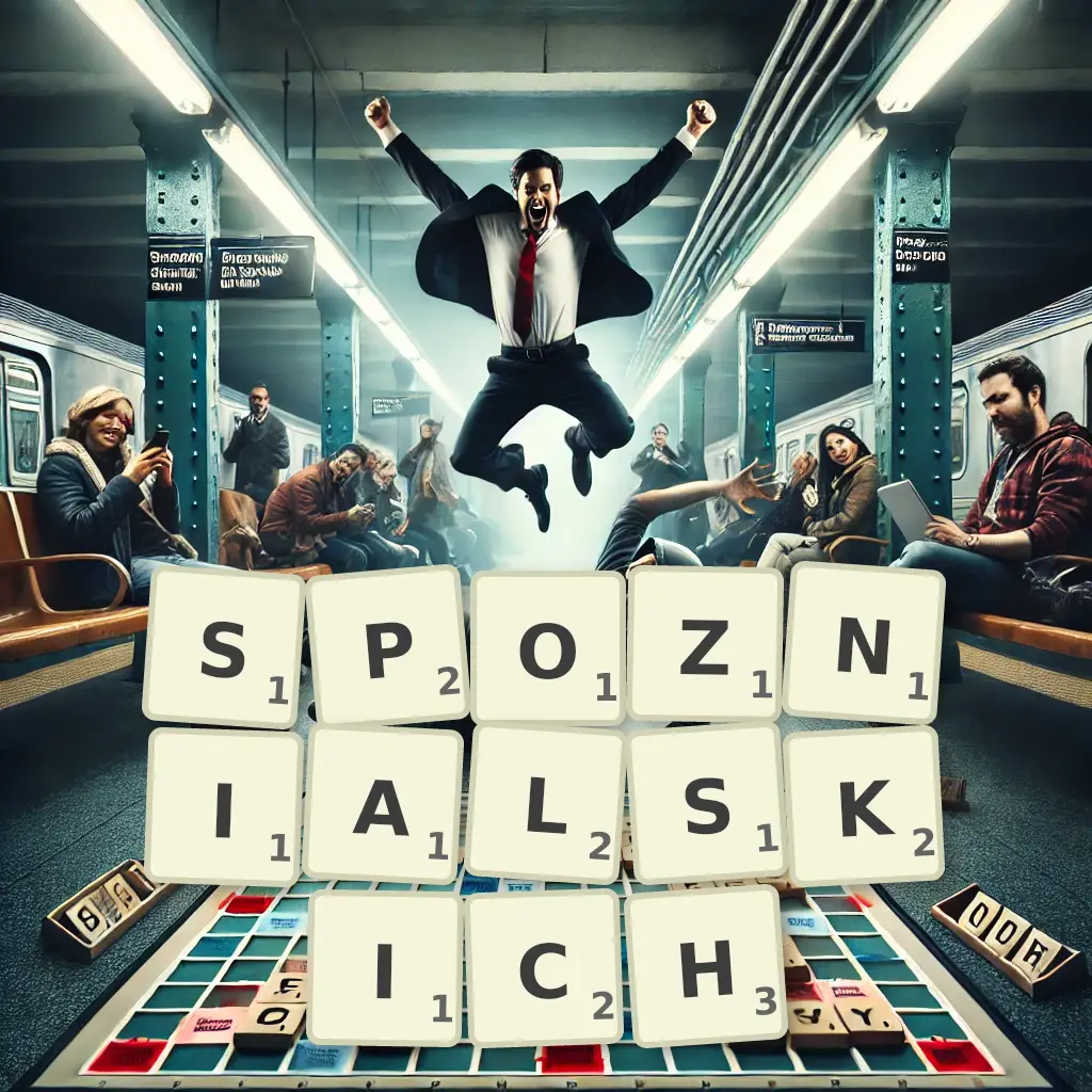 Słowa z liter SPÓŹNIALSKICH