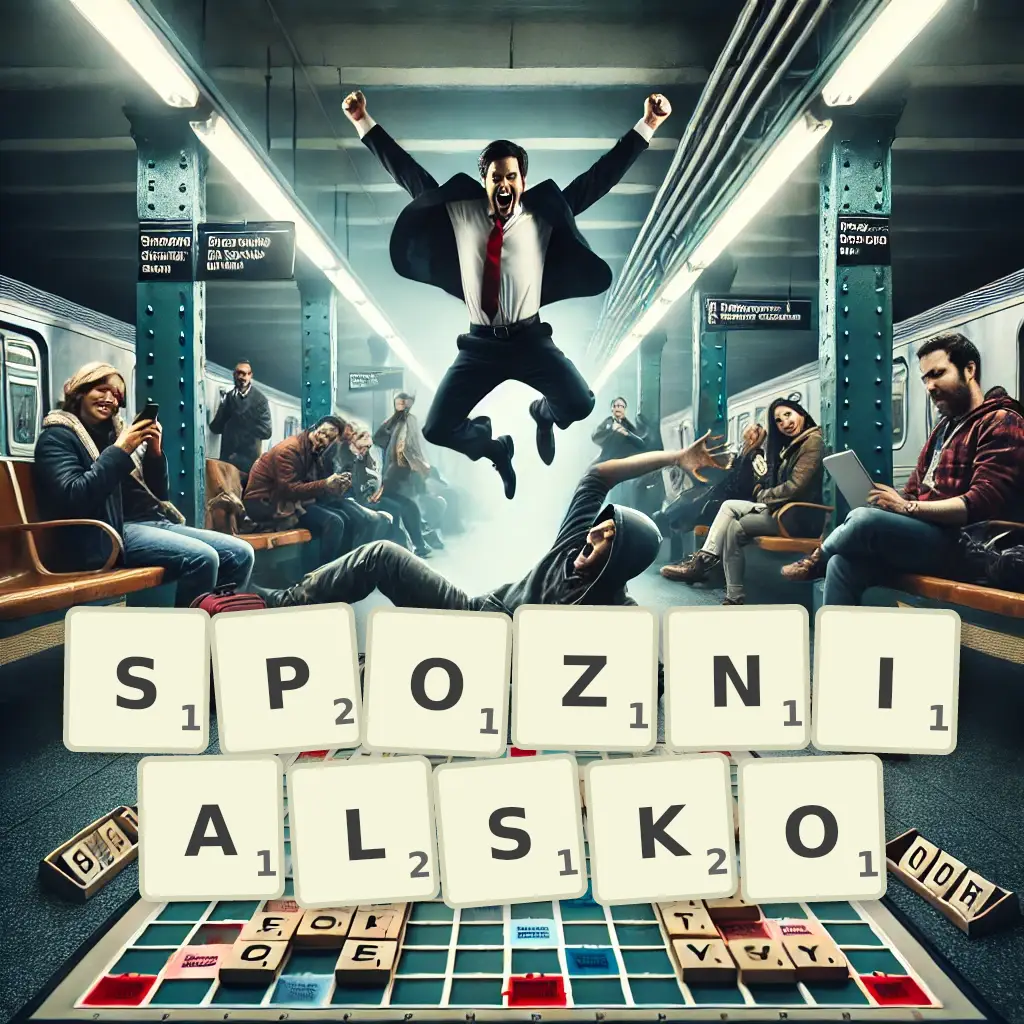Słowa z liter SPÓŹNIALSKO