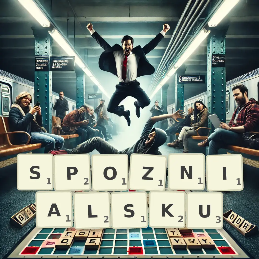 Słowa z liter SPÓŹNIALSKU